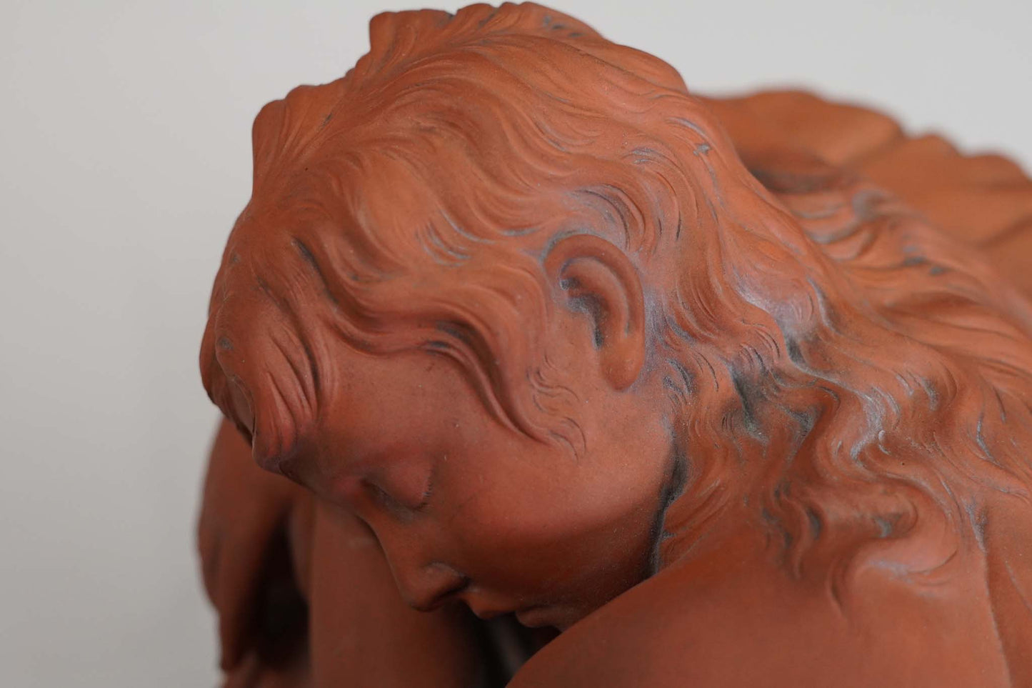 "Homeless" Terracotta Sculpture by Emmeline Halse