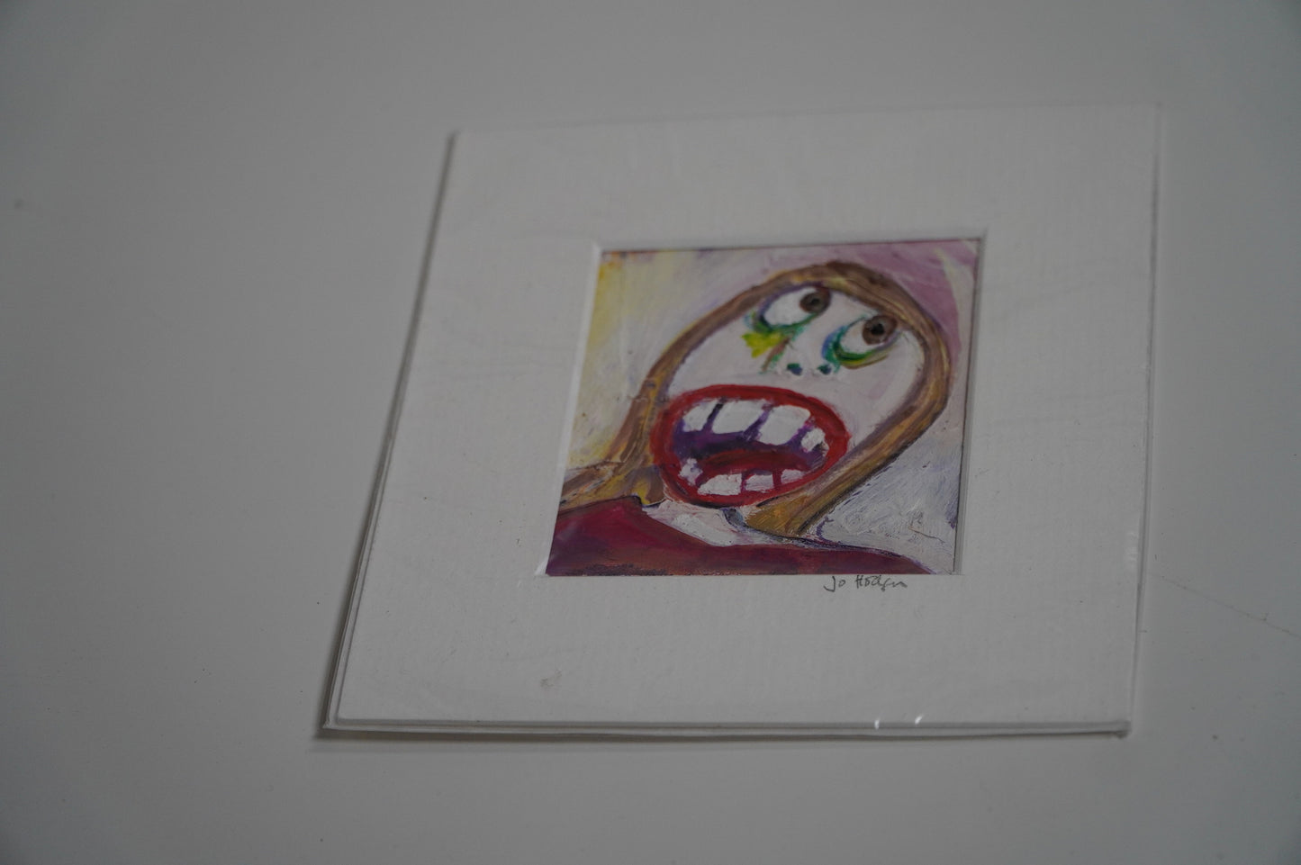 Collection of Small Abstract Paintings by Jo Hokin – Playful Expressionism